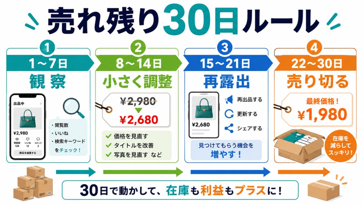 売れ残り30日ルール