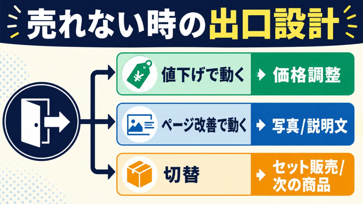 売れない時の出口設計
