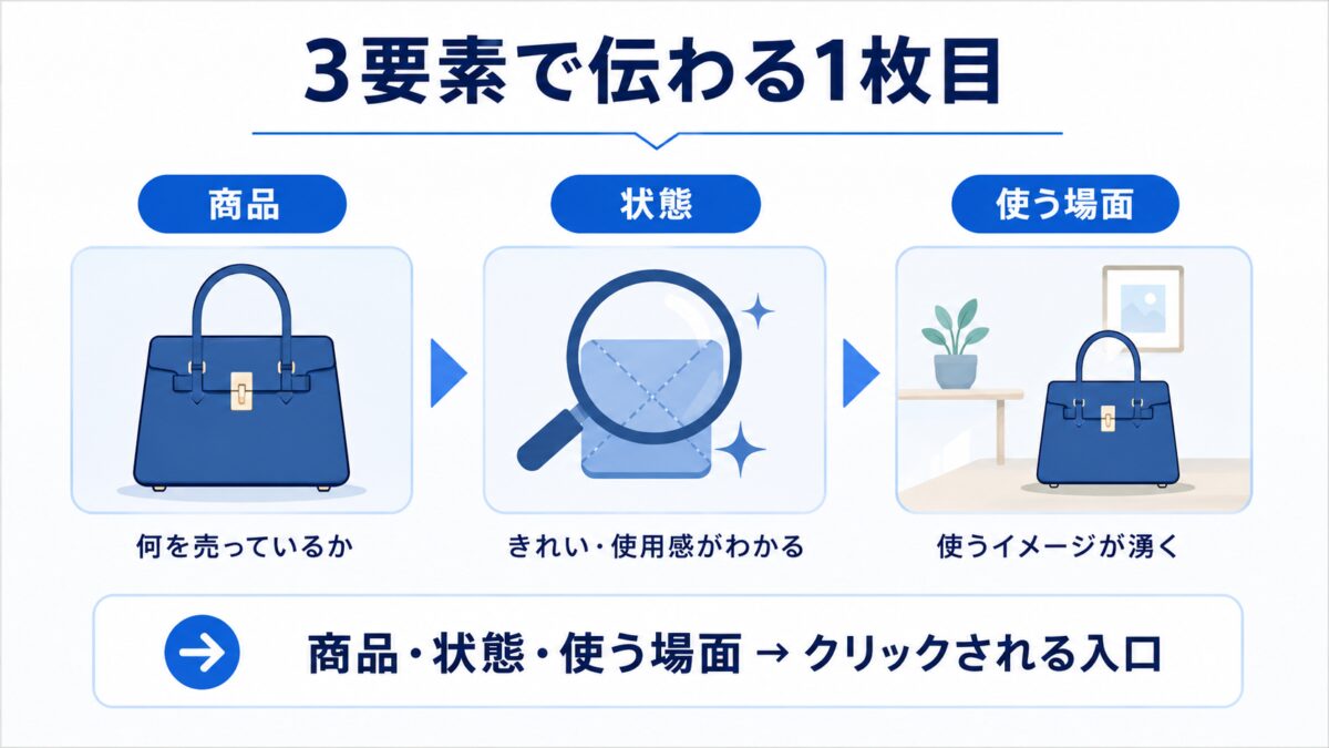3要素で伝わる1枚目